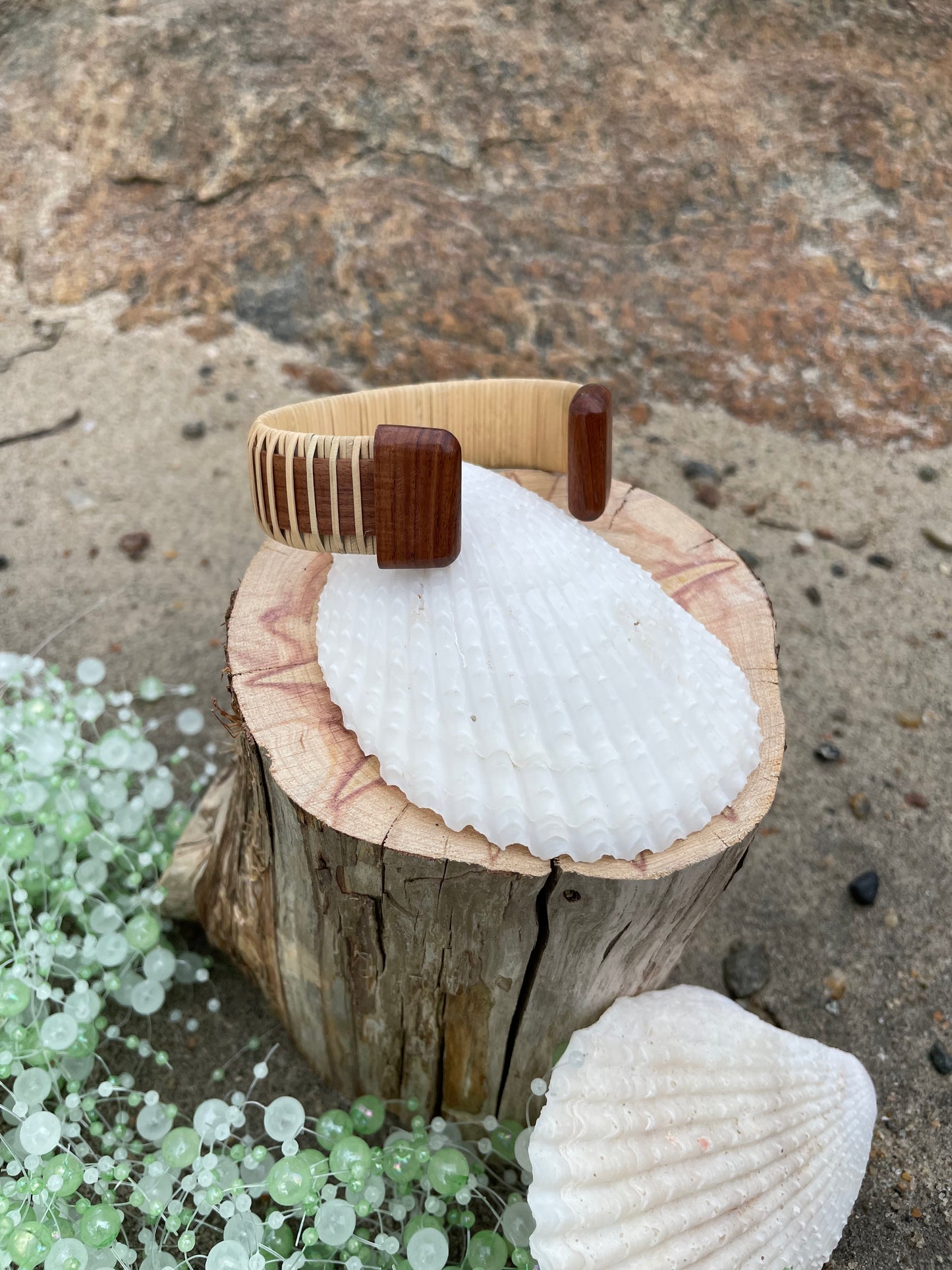 Cuff Bracelet Rosewood - Seabird Collection - The Osprey