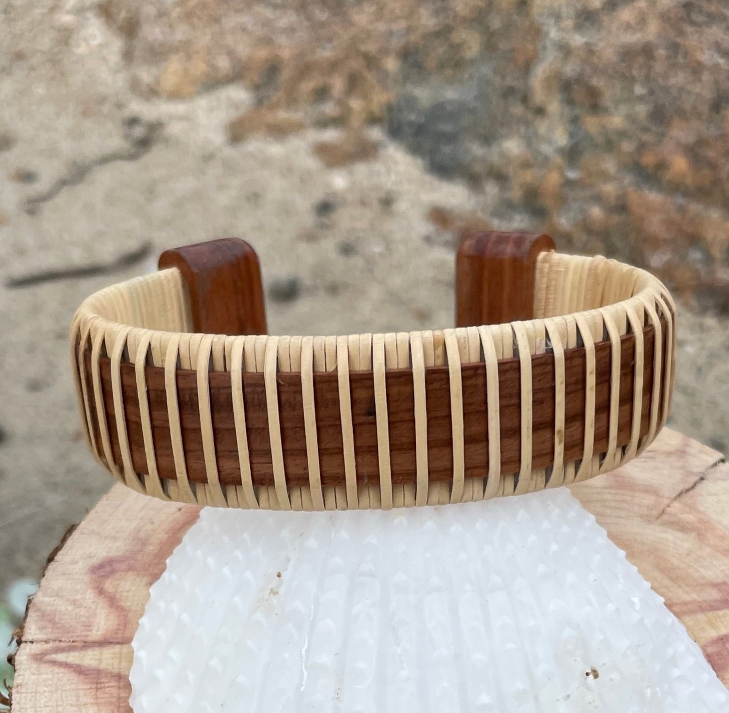 Cuff Bracelet Rosewood - Seabird Collection - The Osprey