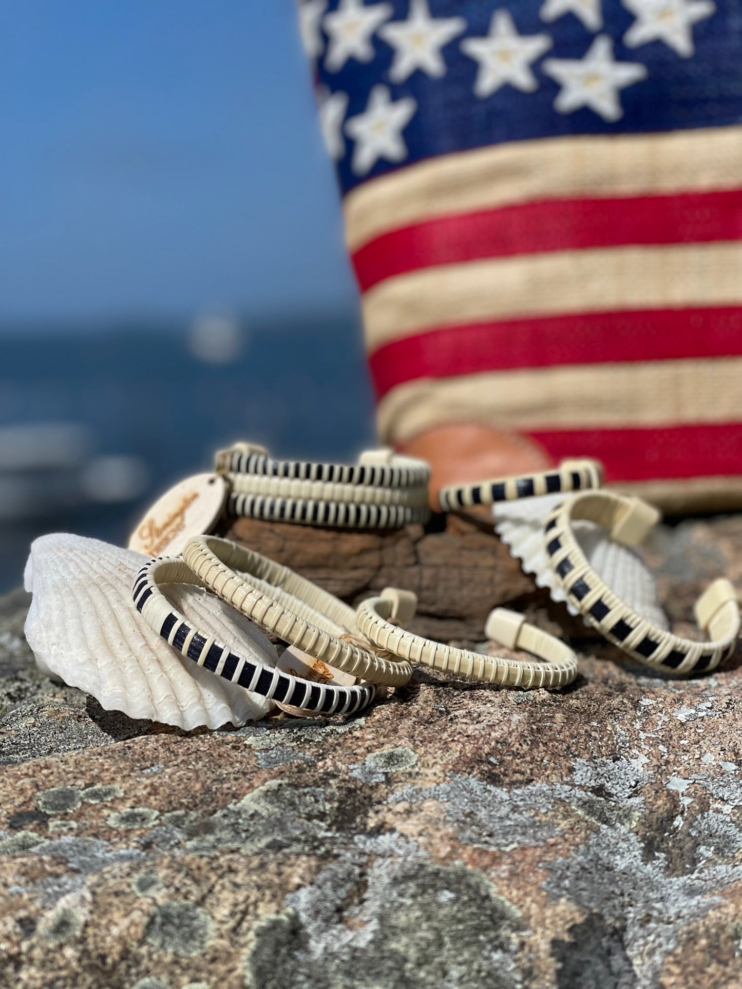 Cuff Bracelet Holly- Americana Collection - Sunshine