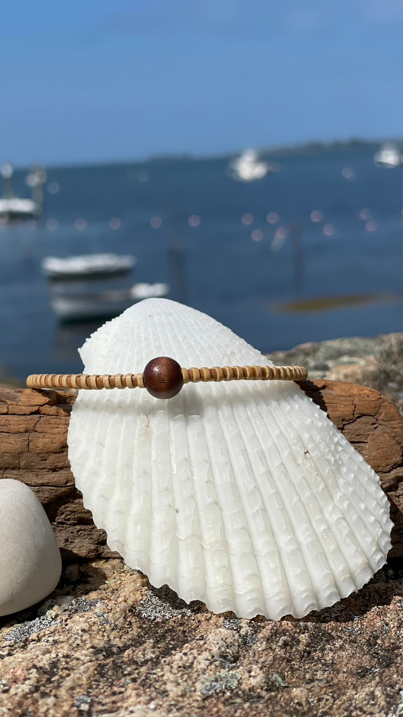 Whisper Cape Cod - Bangle Bracelet (Tan)
