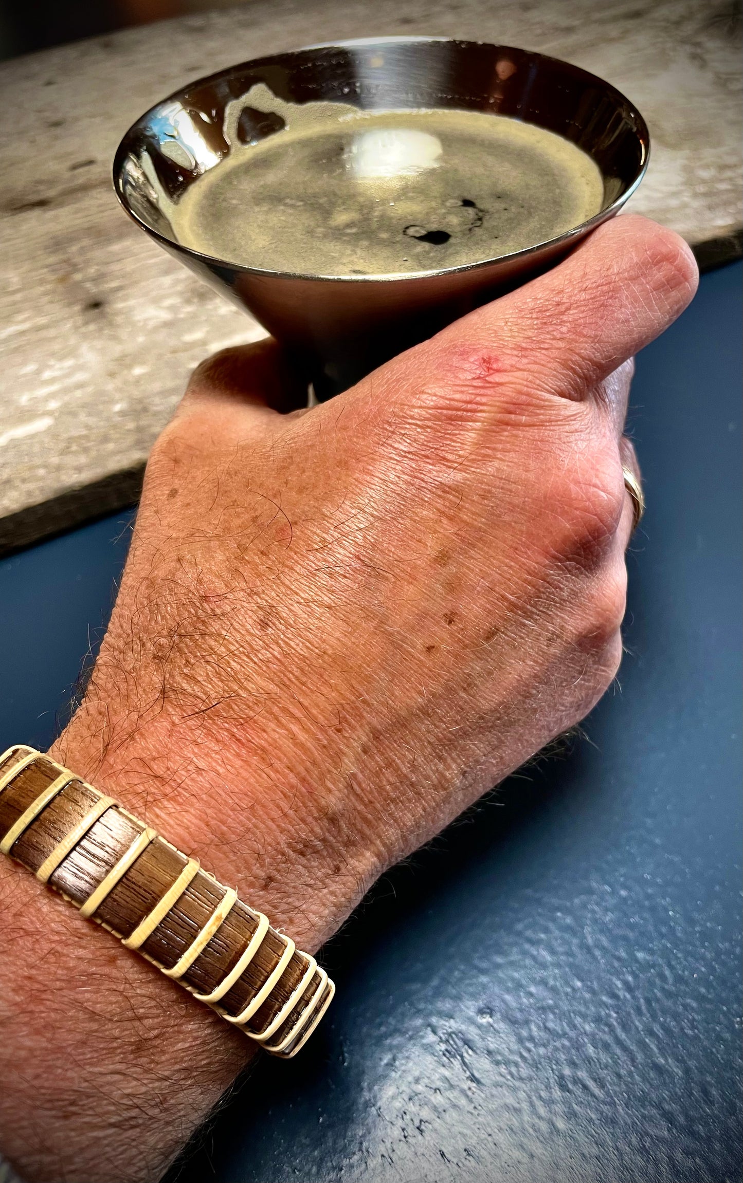 Cuff Bracelet Walnut - Beachcomber Collection - The Driftwood