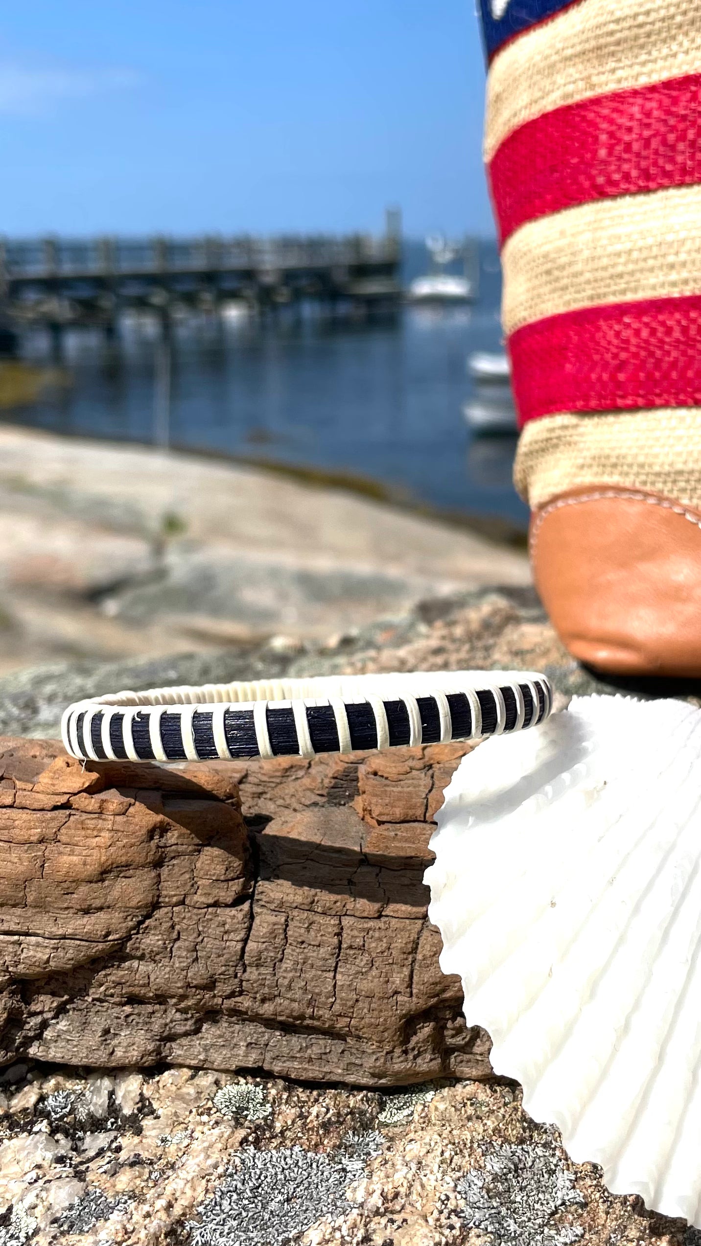 Bangle Bracelet Navy - Americana Collection - Independence I