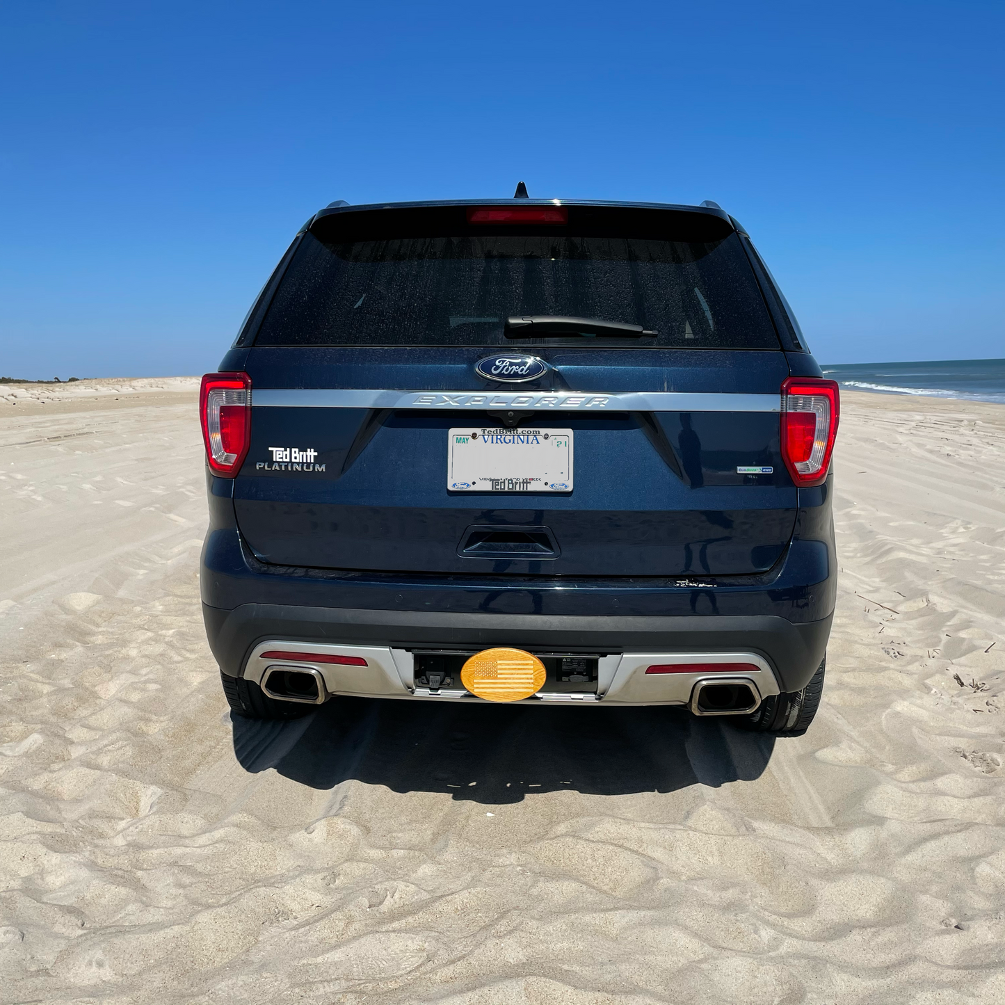 Hitch Cover - Flag -USA