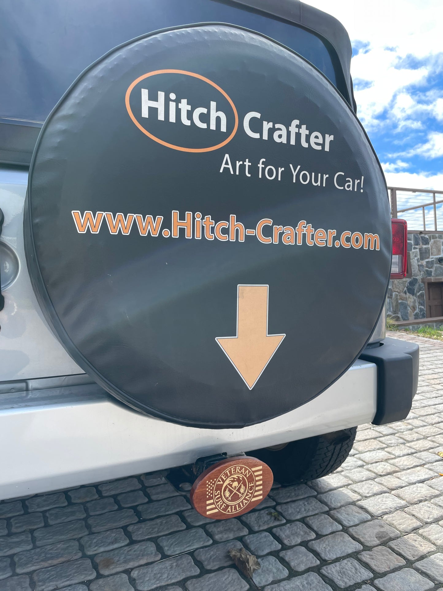 Hitch Cover - Military -Veterans Surf Alliance