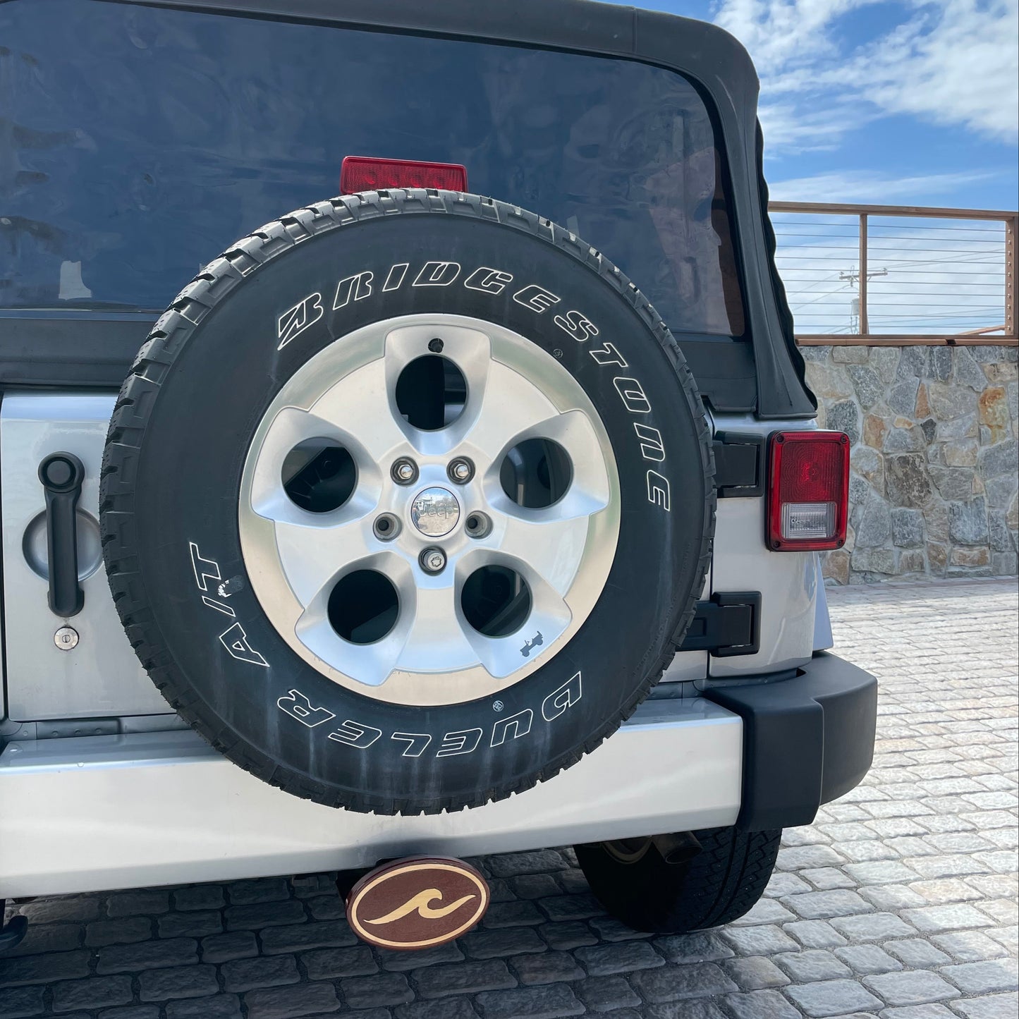 Hitch Cover - Beach - Wave