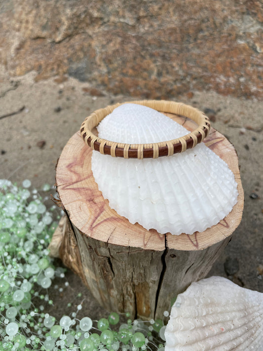 Bangle Bracelet Rosewood - Seabird Collection - Piper
