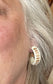 Medium Post Hoop Earrings - Seasons Collection