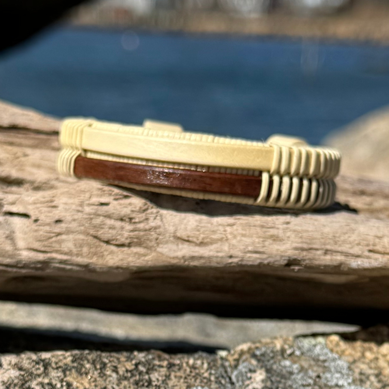 Seasons Open Weave Cuff Bracelet