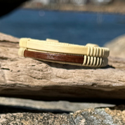 Seasons Open Weave Cuff Bracelet