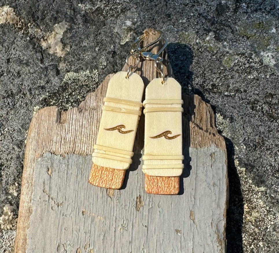 Slivers Wave Earrings