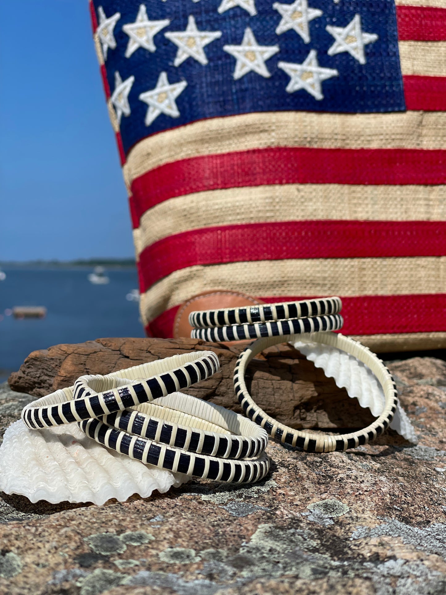 Bangle Bracelet Navy - Americana Collection - Independence I