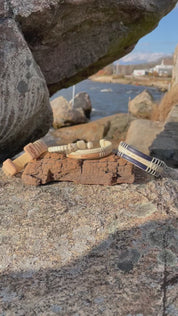 PCS Seasons Etched Triple Cuff Bracelet