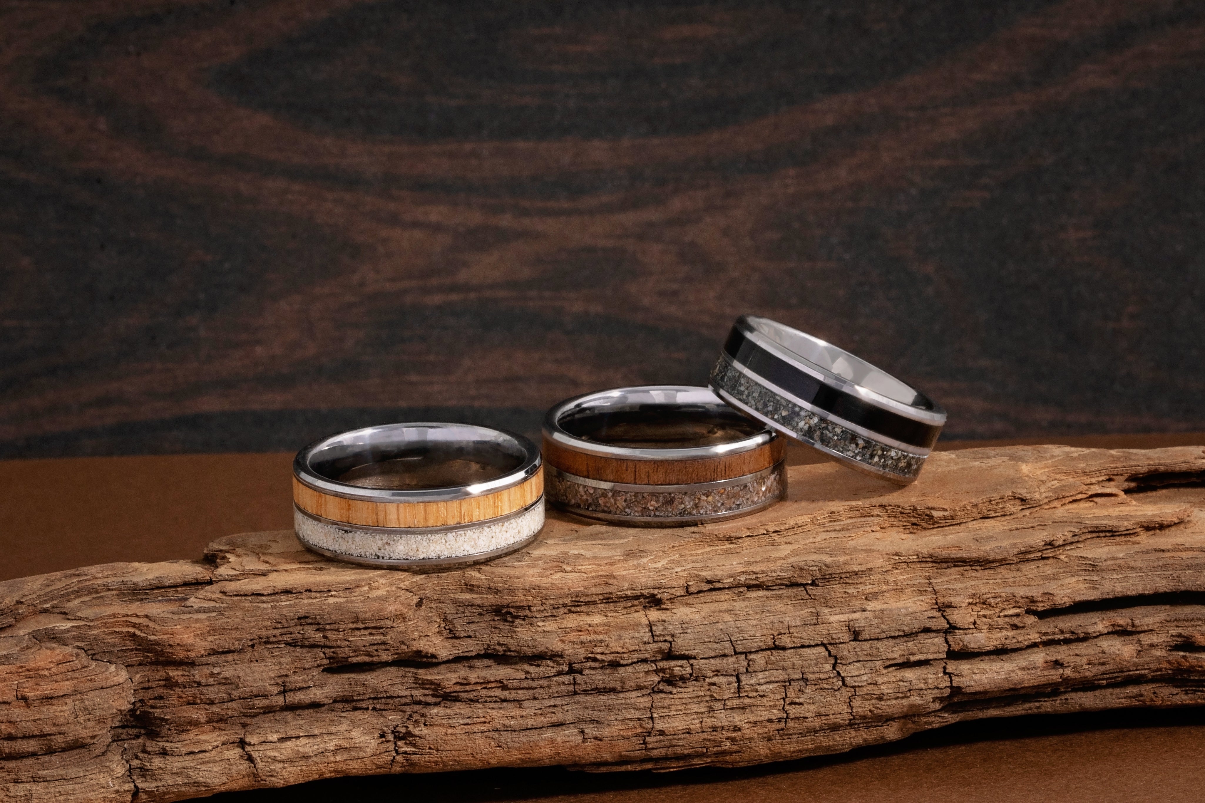 Drifting Dune Double Channel Ring