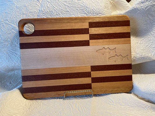 Home: Charcuterie Board / Cutting Board / Cheese Board / 2 Fish - Medium