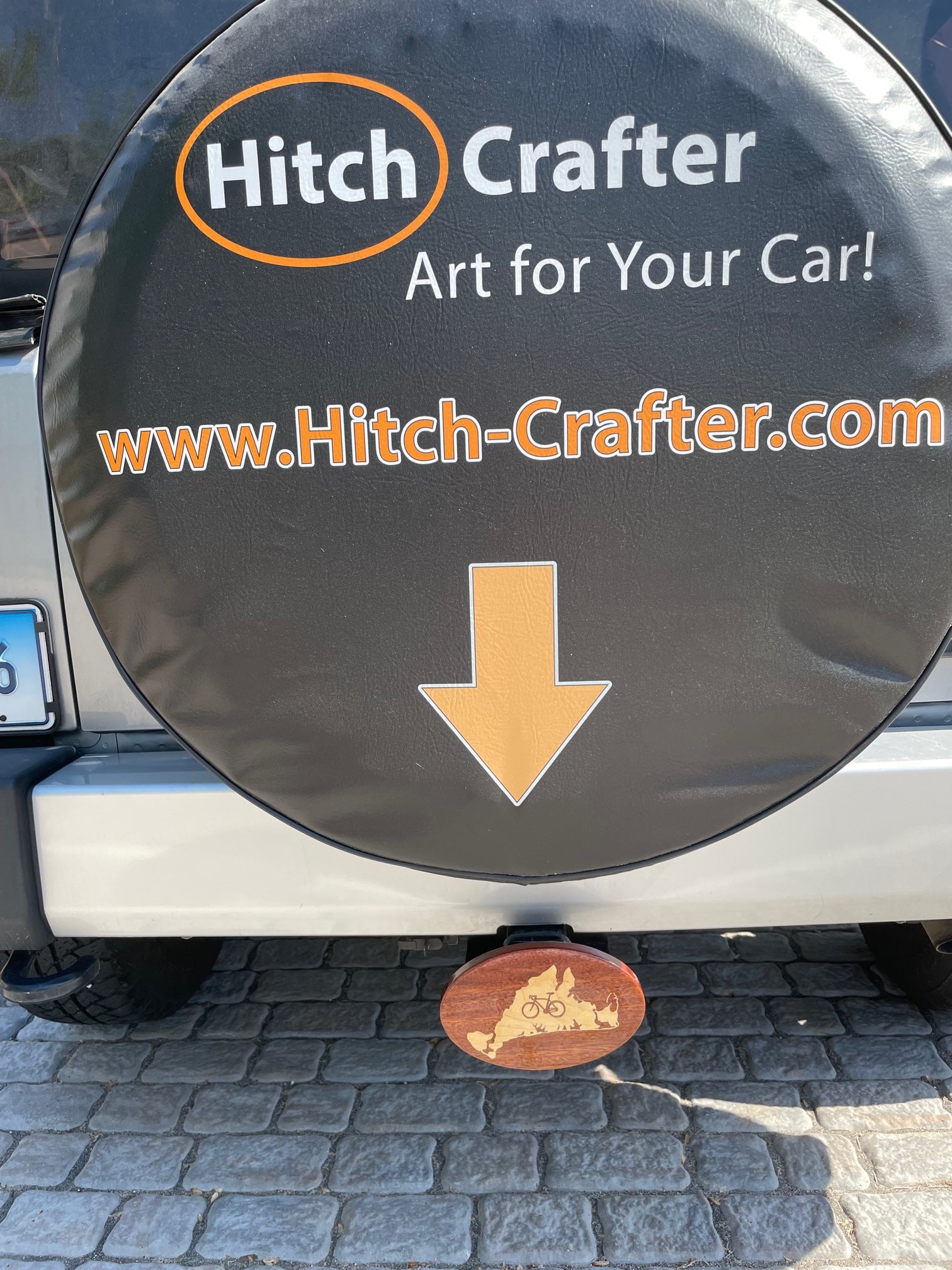 Hitch Cover - Location - Martha's Vineyard Biking